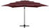 vidaXL Sonnenschirm mit Aluminium-Mast 4-lagig 250x250cm