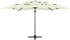 vidaXL Sonnenschirm mit Aluminium-Mast 4-lagig 250x250cm