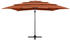 vidaXL Sonnenschirm mit Aluminium-Mast 4-lagig 250x250cm