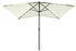 vidaXL Sonnenschirm mit LEDs und Stahl-Mast 2x3m