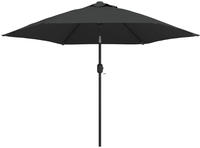 vidaXL Sonnenschirm mit Metall-Mast 300 cm Anthrazit
