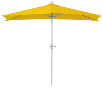 MCW Lorca Halbschirm Balkonschirm UV 50+ Polyester/Alu 3kg 270cm gelb (ohne Ständer) (89164)