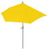 MCW Lorca Halbschirm Balkonschirm UV 50+ Polyester/Alu 3kg 300cm gelb (ohne Ständer) (89170)