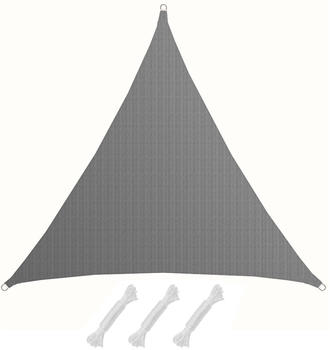 Amanka Dreieck HDPE 7 x 7 x 7 m grau