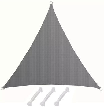 Amanka UV Sonnensegel 3x3x3m HDPE Dreieck Grau