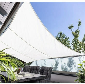 Windhager Sonnensegel 4 x 5 m Wei&szlig;