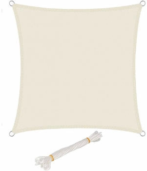 Woltu Sonnenschutz PES creme 3x3m (GZS1189cm03)