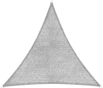 Windhager Sonnensegel Elba 3,6 x 3,6 m Dreieckig Grau