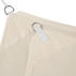Relaxdays Rechteckiges Sonnensegel beige 3x4 m (10026351_980)