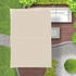 Relaxdays Rechteckiges Sonnensegel beige 3x4 m (10026351_980)