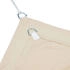 Relaxdays Rechteckiges Sonnensegel beige 2,5x3,5 m (10035827_1342)