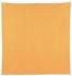 Relaxdays Quadratisches Sonnensegel gelb 3x3 m (10035847_983)