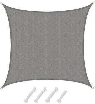 Amanka Square shade sail 5 x 5 m water-resistant Beige