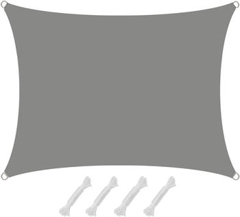 Amanka Rectangular shade sail 2 x 1,5 m waterproof Beige