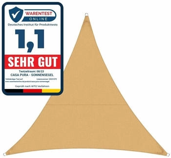 Karat Shade sail 5 x 5 x 7 m Cream