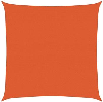vidaXL Square shade sail 2.5 x 2.5 m HDPE Terracotta