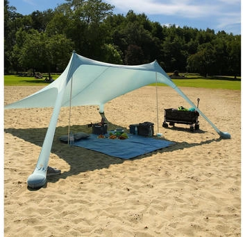 yourGEAR Cameo Beach Shelter XXL blau