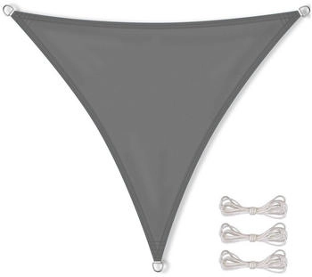 CelinaSun Sonnensegel PES UPF Dreieck 4,6x4,6x4,6 anthrazit