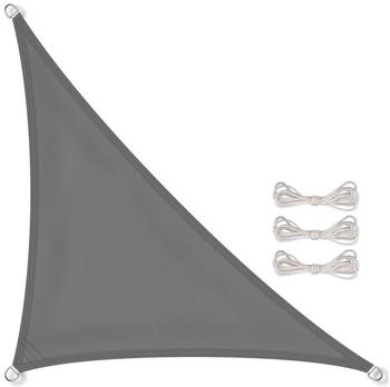 CelinaSun Sonnensegel PES UPF Dreieck 3x3x4,25 anthrazit