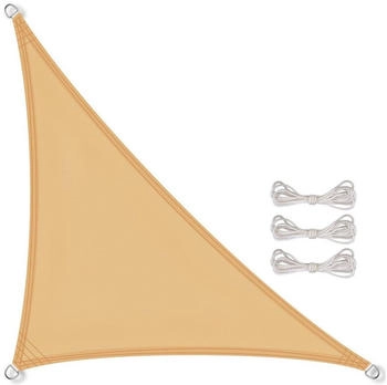 CelinaSun Sonnensegel PES UPF Dreieck 3,6x3,6x5,1 sandbeige