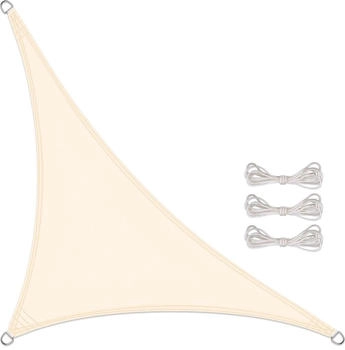 CelinaSun Sonnensegel BASIC PES Dreieck 3x3x4,25 cremeweiß