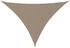 vidaXL Sonnensegel 7x5x5 m 100% Polyester Oxford Taupe