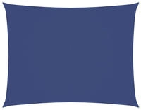 vidaXL Sonnensegel Oxford-Gewebe Rechteckig 6x8 m Blau