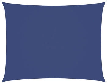 vidaXL Sonnensegel Oxford-Gewebe Rechteckig 6x8 m Blau