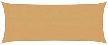 vidaXL Sonnensegel 160 g/m² Rechteckig 2x4,5 m HDPE Sandfarbe