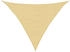 vidaXL Sonnensegel 5x5x6 m 100% Polyester Oxford Sandfarbe
