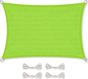 CelinaSun Sonnensegel HDPE Rechteck 2x3 gr&uuml;n