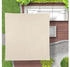 Relaxdays Sonnensegel quadratisch 3,0 x 3,0 m beige