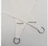 Amanka UPF50+ Sonnensegel 2x2 Polyester Quadratisch Beige
