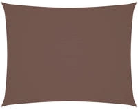 vidaXL Sonnensegel Oxford-Gewebe Rechteckig 3x6 m Braun