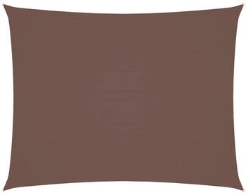 vidaXL Sonnensegel Oxford-Gewebe Rechteckig 3x6 m Braun