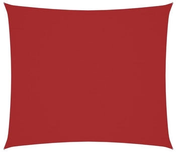 vidaXL Sonnensegel Oxford-Gewebe Rechteckig 2x2,5 m Rot