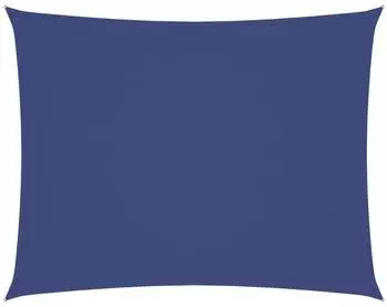 vidaXL Sonnensegel Oxford-Gewebe Rechteckig 4x5 m Blau