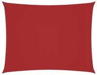 vidaXL Sonnensegel Oxford-Gewebe Rechteckig 2x3,5 m Rot