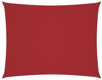 vidaXL Sonnensegel Oxford-Gewebe Rechteckig 2,5x3,5 m Rot