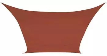 Perel Sonnensegel Rechteckig 4 x 3 m Terracotta (GSS4430TR)