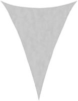 vidaXL Sonnensegel Hellgrau 5x7x7 m 100% Polyester Oxford