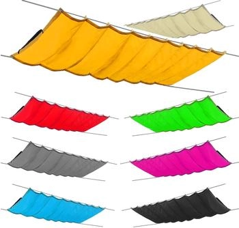 SILUK einziehbares Sonnensegel 300x200cm