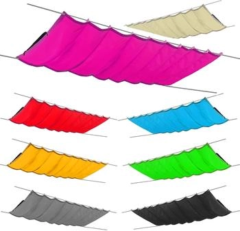 SILUK einziehbares Sonnensegel 300x400cm Pink