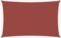 vidaXL Sonnensegel Oxford-Gewebe Rechteckig 5x7 m Terrakotta-Rot