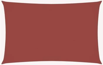 vidaXL Sonnensegel Oxford-Gewebe Rechteckig 5x7 m Terrakotta-Rot