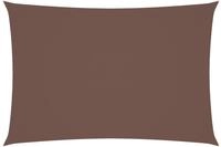 vidaXL Sonnensegel Oxford-Gewebe Rechteckig 3x5 m Braun