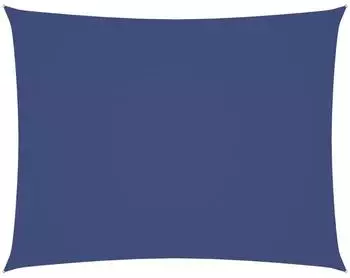 vidaXL Sonnensegel Oxford-Gewebe Rechteckig 3,5x5 m Blau