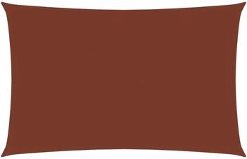 vidaXL Sonnensegel Oxford-Gewebe Rechteckig 3x6 m Terrakotta-Rot