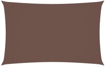 vidaXL Sonnensegel Oxford-Gewebe Rechteckig 2,5x5 m Braun