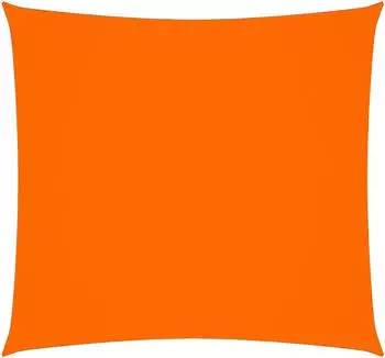 vidaXL Sonnensegel Oxford-Gewebe Quadratisch 7x7 m Orange